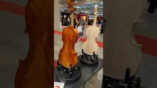 Double Basses Cellos Violas and Violins by Ecoviolin  Cremona Mondomusica 2024 [upl. by Ahsiei739]