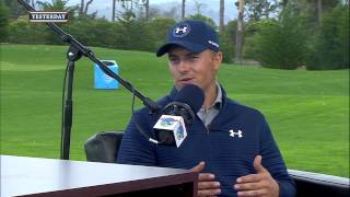 Jordan Spieth on the Special Experience of the ATampT Pebble Beach ProAM 2917 [upl. by Pickens]