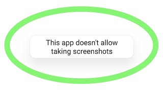 This App Doesnt Allow Taking Screenshots  Screenshot Restriction Android  in Hindi [upl. by Harolda]