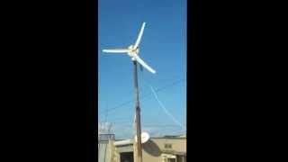 Alternativ enerji  Külək generatoru plastik pər  Ветрогенератор  Wind generator [upl. by Perpetua123]