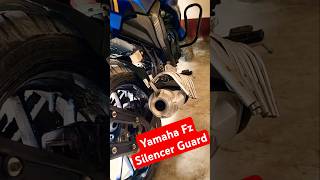 shorts Yamaha Fz V2 Silencer Guard Quality youtubeshorts [upl. by Euqinorev606]