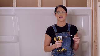 How to Install Delta® Hycroft™ Alcove Shower Walls [upl. by Kitty]