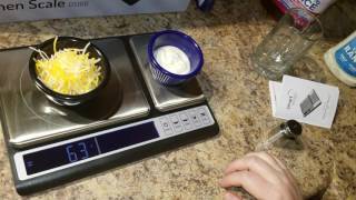 Smart Weigh Culinary Kitchen Scale Dual Platform Weightloss Nutrition Baking Cooking [upl. by Tufts]