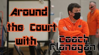 Around the Court with Coach Flanagan Episode 4 Larry McGrew [upl. by Miner]