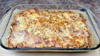 Lasagne sans pâte aux aubergines 😋 Le meilleur repas de dernière minute [upl. by Eserahc673]