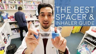 How To Use A Spacer With Inhaler  How To Use Spacer Device  How To Use Aerochamber With Ventolin [upl. by Jeu60]