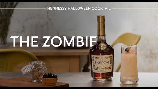 Hennessy Zombie cocktail perfect for Halloween [upl. by Aihsekat40]