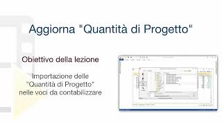 Tutorial PriMus – Aggiorna quotQuantità di Progettoquot  ACCA Software [upl. by Bratton]