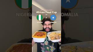 NIGERIA VS SOMALIA  African Food Cup [upl. by Kcirreg]