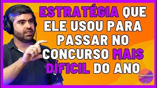 Como Passar em Concursos Públicos Difíceis Usando Uma Boa Estratégia [upl. by Marx]