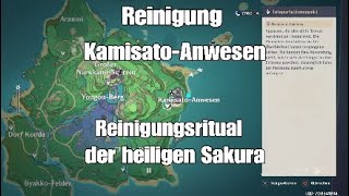 KamisatoAnwesen Reinigungsritual der heiligen Sakura Genshin Impact [upl. by Madriene]