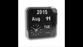 Karlsson Mini Flip Clock Silver [upl. by Mufi]