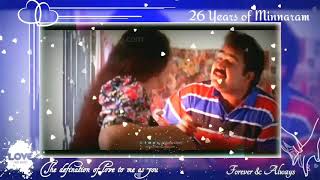 26 years of MinnaramMinnaram whatsapp statuschinkara kinnaram Song statusMohanlalShobhana [upl. by Cirre]