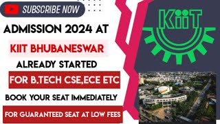 Btech 2024  KIIT University  Cse amp other branches  Admmission is going on at low fees [upl. by Ck]