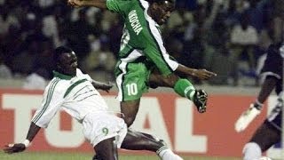 Nigeria v Senegal  2000 African Nations Cup  QuarterFinal [upl. by Yrevi419]