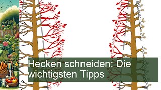 Hecken schneiden Die wichtigsten Tipps [upl. by Nnylaf465]