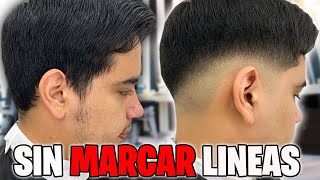 COMO HACER UN DESVANECIDO COMPRIMIDO Y SIN MARCAR LINEAS 🔥🤯  2021  DEGRADADO SIN MARCAR LINEAS [upl. by Audras]