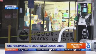 Man gunned down outside Santa Clarita liquor store [upl. by Beffrey582]