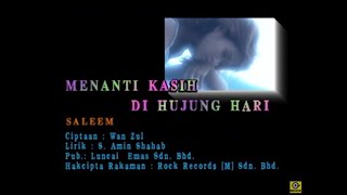 Menanti Kasih Di Hujung Hari  IklimSaleem Official MV [upl. by Aneehsal]