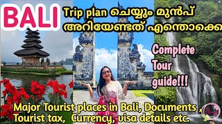 BALI PART1  Tour planning details  Tourist places in Bali  Noopsworld [upl. by Athal158]