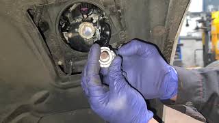 how to replace main dipped beam bulb on BMW 1 Series 2013 [upl. by Varian]