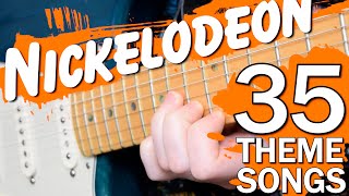 35 Nickelodeon Theme Songs in 6 Minutes  MEGA MEDLEY [upl. by Robma783]