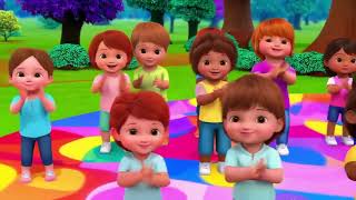 Clap Your Hands Song  Fun Action Songs for Kids  Sense amp Spark Kids clapyourhands babyvideos [upl. by Ahsuat]