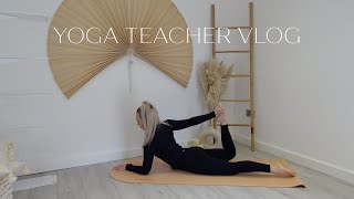 Clearing Out Getting Organised Yoga Walks Healthy Vlog  Yoga Teacher Life [upl. by Renferd487]