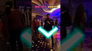 Matta x Variya  The Greatest of all time  Matta song from GOAT with Variya song from Puthupettai [upl. by Mathian]