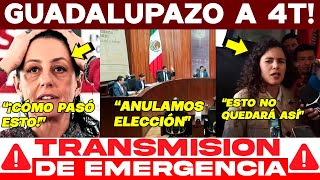 TRANSMISIÓN DE EMERGENCIA 13 DIC ANULAN ELECCIÓN Y PRIMERAS PLANAS [upl. by Rennob170]