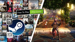 BEST FREE ADVENTURE MMORPG PC GAMES ON STEAM IN 2024  FREE STEAM GAMES ON PC [upl. by Ndnarb117]