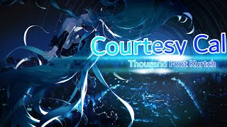 Courtesy Call  Thousand Foot Kurtch Lyrics Video [upl. by Raymund]