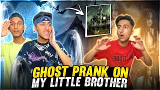 Ghost Prank On My Little Brother  Prank Gone Wrong 😭  As Gaming  Garena Free Fire [upl. by Gittle424]