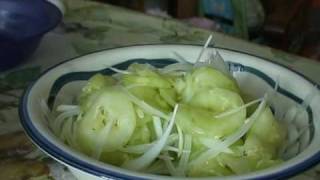 Moms Sour Cream Cucumber Salad [upl. by Matazzoni]