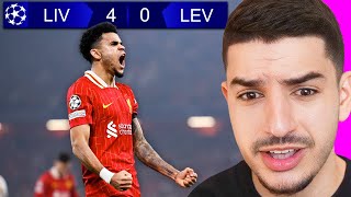 STOP SLEEPING ON LIVERPOOL Liverpool 40 Leverkusen UCL Reaction [upl. by Nniw134]