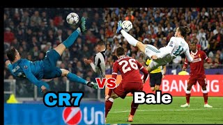 Gareth Bale VS Cristiano Ronaldo Cuál fue la mejor chilena [upl. by Petty615]