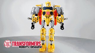 Transformers ConstructBots  Bumblebee Instructional Video  Transformers Official [upl. by Yrelav]