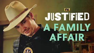 A Family Affair  Scene  Justified  FX [upl. by Enyawd]