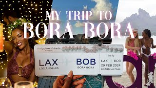 Trippin With Tarte BORA BORA Vlog [upl. by Ardnued347]