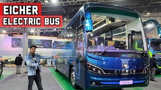 Eicher Intercity Coach Electric Bus 500 kms in Single Charge  Charging Time  Price [upl. by Zined50]