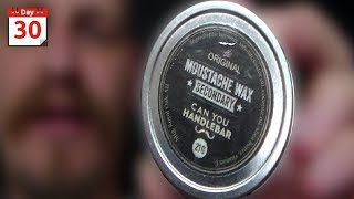 Can You Handlebar Secondary Mustache Wax Review  One of the strongest waxes [upl. by Nylirrehs]