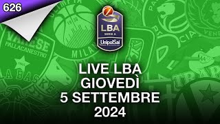 LIVE LBA giovedì 5 settembre 2024 [upl. by Sukramaj]