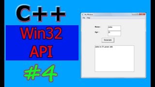 Windows GUI Programming with CC  Win32 API   Part 4  Button Control and Demo Application [upl. by Anileuqcaj]