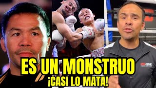 ESTO DIJO MANNY PACQUIAO Y JUAN MANUEL MARQUEZ DE PITBULL CRUZ TRAS NOQUEAR A ROLLY ROMERO [upl. by Irv90]