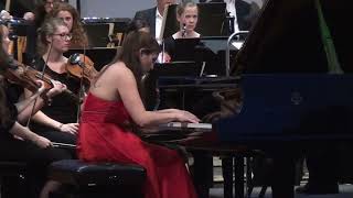 Sharon Niessen plays SaintSaëns Piano Concerto no 2  Part II [upl. by Stannfield867]