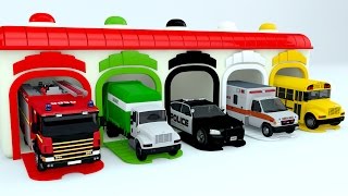 Colors for Children  Street Vehicles for Kids [upl. by Hilar]