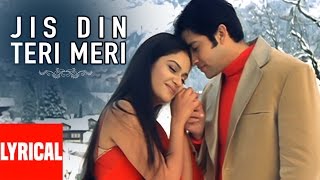 quotJis Din Teri Meri Baat Nahin Hotiquot Lyrical Video  Udit Narayan Anuradha Paudwal Aaftab SGresi S [upl. by Adahsar398]