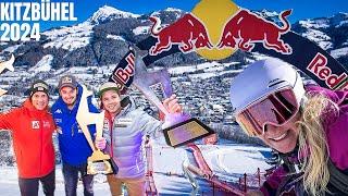 TOTALE ESKALATION BEIM HAHNENKAMM RENNEN 2024  DIE GRÖSSTE PARTY DER ALPEN in Kitzbühel⛷️ 👯 [upl. by Anale]