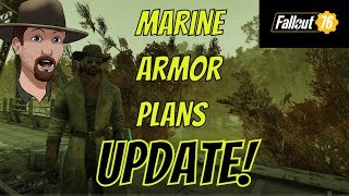 Fallout 76 Where to Find Marine Armor Plans UPDATE [upl. by Annice]