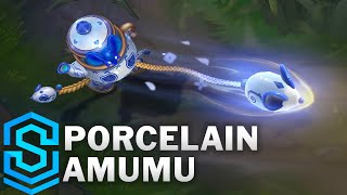 Porcelain Amumu Skin Spotlight  PreRelease  League of Legends [upl. by Rizzo879]